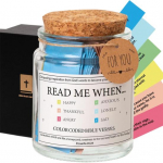 Piiblisalm Klaaspurk T&auml;helepanu T&auml;nulikkus Inspireerivad piiblitsitaadid Paberikonteiner Kaunistus Ornament Emotsionaalne toetus palvekingitus A