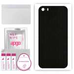 apgo Protective Skin Sticker for the back compatible with Apple iPhone 5, Wrap Film, Foil, Vinyl - Pattern Matrix