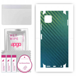 apgo Protective Skin Sticker for the back+sides compatible with Samsung Galaxy F42 5G, Full Wrap Film, Foil, Vinyl - Pattern Carbon Chameleon CAKA1