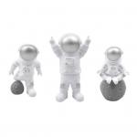 3 tk koogikaunistused laialdased kasutusalad kauakestvad korduvkasutatavad atraktiivsed loomingulised isetegemised uudsed s&uuml;nnip&auml;evakoogid, astronautide dekoratsioonid peotarbed h&otilde;be