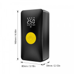 150 PSI digitaalne rehvipumba auto &otilde;hupump kompressor elektriline kaasaskantav auto 12V must