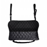 Autoistmete panipaik ja k&auml;ekott, rippuv hoiukott turvatoolide vahele must