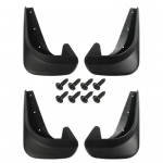 4 tk kruvidega auto porilapid Universal Fit PVC Auto SUV RV veoauto ees