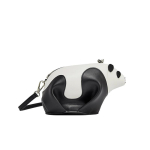 Uus ehtsast nahast naiste kott, Originaalne ja populaarne panda kott, &Uuml;he &otilde;la crossbody mobiilikott, Mini armas v&auml;ike kott white