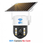 Uus p&auml;ikesekaamera 4G/WiFi v&auml;litingimustes veekindel IP-kaamera PIR-inimtuvastus CCTV turvakaitse Sisseehitatud aku p&auml;ikesepaneeliga WIFI Camera