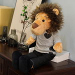 50&ndash;125 cm kvaliteetne Korea The Kings Lion m&auml;nguasi Lee Minomi l&otilde;vi t&auml;idisega pehme nukk pl&uuml;&uuml;sist looma s&uuml;nnip&auml;evakingitus lastele lastele 50cm
