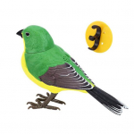 Simuleeritud linnum&auml;nguasja valgusheliga aktiveeritav liigutatav suupatarei laulva linnu mudel v&otilde;ltsitud elektrilise linnu kaunistus A