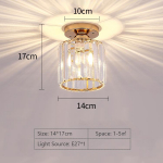 Kristall laevalgusti Koridori kanal Laelamp Luksuslik R&otilde;du vahek&auml;iguvalgusti Kodu Fuajee Valgustus K&ouml;&ouml;k Laevalgusti 3 Colors Dimmable