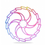 CNC maastikujalgratta pidurikettaga ujuv rootor 160/180/203 mm rootorid MTb jalgrattatarvikud 203MM colorful hollow