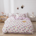 Voodipesu 1,8 m voodilina tekikate, kaheinimese &uuml;histuba, 3tk/4tk komplekt 1.8m 4-piece set