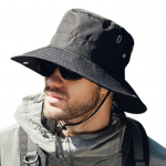 Meeste suvine p&auml;ikesem&uuml;ts tuulekindel rihm laia &auml;&auml;rega UV-vastane p&auml;ikesekaitse Kokkupandav kaasaskantav aiat&ouml;&ouml; kalap&uuml;&uuml;gi reisim&uuml;ts &otilde;ues kalamehe m&uuml;ts tumehall v&auml;rv