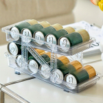 1 tk 2tier k&uuml;lmik soodapurgi dosaator, laiendatava laiusega soodapurgi korraldaja, virnastatav joogipurkide korraldaja