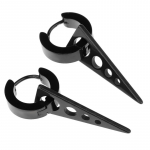 Meeste punk-kolmnurk, rippuv naastr&otilde;ngas, k&otilde;rvatropiga ehted, lahedad kingitused must