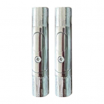 1/2 tk Tsinkisulamist Terrassi P&auml;ikesevari Suunaja Raskekaaluline V&auml;lis Aia Turu P&auml;ikesevari &Uuml;hendustoru Hoidik Kinnitus Asendusosad Tarvikud 2pcs