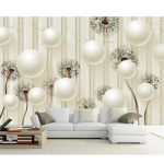 Tapeet 3D Palli v&otilde;ilill Seinatapeet Elutoa Magamistoa Taust 3D Tapeet Kodukaunistus 200 cm(W) x 140 cm(H)