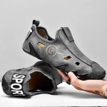 Suures suuruses meeste spordijalatsid, pehme p&otilde;hjaga laisad &otilde;&otilde;nsad nahast kingad ja ubakingad 42 khaki