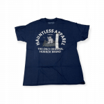 Koszulka T-shirt męski okrągły dekolt SPENCER'S NADRUK L