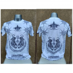 Tiger Muay Thai T-s&auml;rk Kick Boxing 3D Prinditud Tattoo Quick Dry Mehed Naiste Unisex L&uuml;hikeste Varrukatega &Uuml;markaelus MMA Mix V&otilde;itluskunsti V&otilde;itlus M