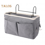 Voodi&auml;&auml;rne rippkott tugevate konksudega, suure mahutavusega mitme sahtliga veekindel vooder narivoodi riiul Voodikapp sinine