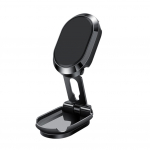 Magnetiline autotelefoni hoidja 360 p&ouml;&ouml;ratav autotelefoni kronstein k&ouml;&ouml;gi &ouml;&ouml;kapi jaoks must