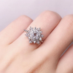 Anime Mooon Sailor Flower 925 Sterling H&otilde;bedast s&otilde;rmus Kunstkristallist v&otilde;lu Ehted Naistele T&uuml;drukutele Cosplay Rekvisiidid S&uuml;nnip&auml;evakingitused 7