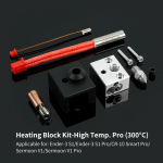 1 PC 3D-printeri tarvikud Ender3 S1 Genie d&uuml;&uuml;si kuuma otsa komplekt, k&otilde;rge temperatuur 300 ℃ vaskkattega isetegemise komplekt