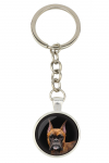 Boxer, German Boxer III - keychain with your photo, key decoration, bag pendant from Art-Dog brand