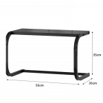 K&ouml;&ouml;giriiul mitmekihiline ahjuriiul majapidamistarvete hoiustusalus organiseerimisriiul mikrolaineahjule k&ouml;&ouml;giaksessuaaride organiseerija must