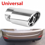Roostevabast terasest kroomauto tagaosa &uuml;mmargune v&auml;ljalaske summuti toru ots universaalne