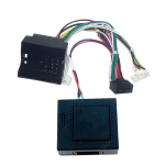 Ford Focus Mondeo Stereo 16 kontaktiga Androidi toitejuhtmestiku kaabliadapteri jaoks punane