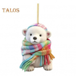 J&otilde;uluvana p&otilde;hjap&otilde;dra ripats pidulik j&otilde;ulupuu rippuv kaunistus akr&uuml;&uuml;list multikas J&otilde;uluvana kaunistus v&otilde;tmehoidjatele aknakotid F