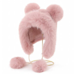 Uus V&otilde;rk Red Bear Plush M&uuml;ts Armas paksendatud soe imitatsioon Fox Juuksed K&otilde;rvakaitse M&uuml;ts Naiste M&uuml;ts elevandiluuvalge