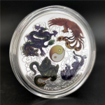Hiina Feng Shui Dragon Tiger Phoenix Kilpkonna suveniirm&uuml;ndid