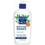 Kiss My Face 4 in 1 Moisture Shave Cream, 325ml, Key Lime, 1 pc. white