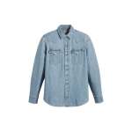 Levis Vabaaja Puuvillane Teksasist Pikkade Varrukate S&auml;rk Meeste s&auml;rgid Sinine 85745-0074 M