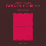 ATEEZ 11. minialbum KULDTUND : Osa.2 (POCA ver.) DIARY ver. (Red)