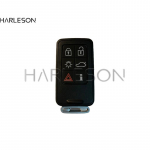 5/6 nupuga nutika auto kaugjuhtimispuldi v&otilde;tmekest Volvo S60L/XC60/S80L/V60/V40 fob-auto v&otilde;tmetoorikute korpuse kaane vahetus