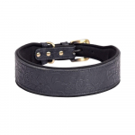 Hingav PU lemmiklooma kaelarihm mugav kutsikate kaelakee, moodne pehme polsterdatud koerte kaelarihmad &otilde;ues pruun