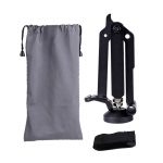 Kaasaskantav t&otilde;steraam koos t&auml;iustatud k&auml;etoega energia s&auml;&auml;stmiseks Kokkupandav t&otilde;stealus Stabiilne kraanaraam mootorrattale A0E5 must