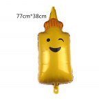 BBQ Theme Party Disposable Tableware Paper Plates Cups Balloons set Birthday Decoration Beer lobster Outdoor Barbecue Supplies