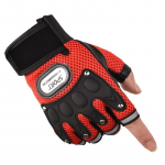 K&otilde;va kestaga pool s&otilde;rmega rattakindad meeste mootorrattas&otilde;iduks, v&auml;listingimustes sportimiseks, libisemisvastased, naiste kindad Average size