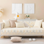 Bohemia puuvillane diivanikate elutuppa libisemiskindel diivanipadja r&auml;tik Universaalne igaks aastaajaks Diivanikate seljar&auml;tik kodukaunistuseks 70x70