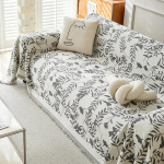 Universaalne kassi kriimustusvastane sektsiooniline diivanikate Pehme &scaron;enill tikitud diivanir&auml;tikuga libisemisvastane diivanikate elutuppa 180x130