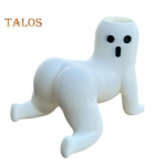 Big Booty Ghost Planter Vaigu &otilde;huga taimehoidik lauaplaadi sisekujundus Kummitus kukutav tagumik Lillepoti kink peres&otilde;pradele taimes&otilde;pradele valge
