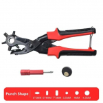 Mulgustamine P&ouml;&ouml;rlev nahast punch tang Punch Hole Tool perforaator v&ouml;&ouml;de sadulakellarihmad Rihm Kinga kangas Paber Nahk