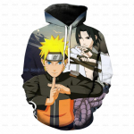 Naruto Naruto Organisation Kakashi Lustful Immortal Same 3D Printed Hoodie Hoodie COS Children Thick Hoodie Laste kapuuts 150