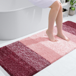 HAPIHAPPY vannitoavaibamatt 51X76 libisemiskindel pehme vannivaip, eriti pehme ja imav mikrokiust vannivaibad vanni ja du&scaron;i jaoks 51X61U