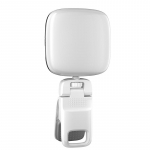 LED-selfie-valgustiga kaasaskantav videovalgustid telefoni arvuti s&uuml;learvuti jaoks. Laetav kaamera t&auml;itelamp Tik-Toki vlogi jaoks valge