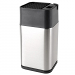 Roostevabast terasest seisva noahoidja 1-10 tk k&ouml;&ouml;ginoa jaoks koos teritava serva ja k&auml;&auml;ridega noakotiga