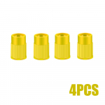 Autorehvide korgid Klapi varre eemaldamise kork auto mootorrattale, klapi varre eemaldamise t&ouml;&ouml;riist Rehvi klapi varre katted klapi tolmukorgid oranž